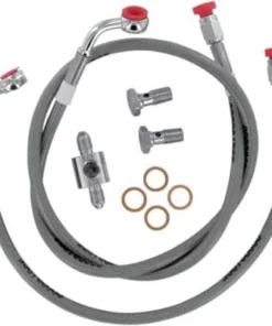 Parts Unlimited Goodridge® OEM-Style DOT Brake Line Kit 1741-0018
