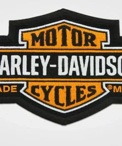Symbol Arts Decals & Patches Harley-Davidson® Elongated Bar & Shield Patch, Medium