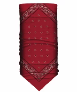 Accessories Hair Glove® Red Paisley Bandana Tube, 80014
