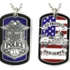Symbol Arts Harley-Davidson® Police To Protect And Serve Dog Tag Necklace / Key Chain, 8002671 Jewelry & Watches