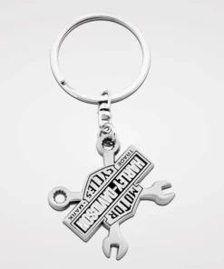 Symbol Arts Harley-Davidson® Trademark Bar & Shield Wrench Keychain, 8009038
