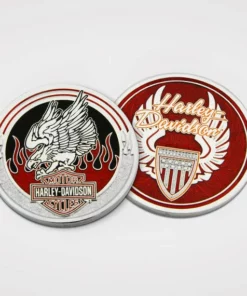 Symbol Arts Harley-Davidson ® Red Eagle Challenge Coin, 8009335