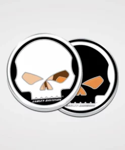 Symbol Arts Harley-Davidson® Skull Stained Glass Challenge Coin, 8009762