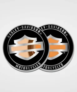 Symbol Arts Harley-Davidson® Bar & Shield Stained Glass Challenge Coin, 8009786 Gifts & Collectibles