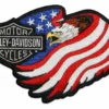 Symbol Arts Decals & Patches Harley-Davidson® 5" Eagle Flag Patch