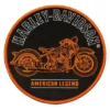 Symbol Arts Harley-Davidson® 4" Round American Legend Patch Decals & Patches