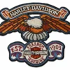 Symbol Arts Harley-Davidson® 6" Eagle Freedom Machine Patch