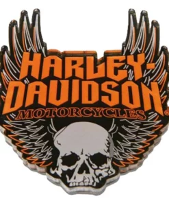 Symbol Arts Harley-Davidson® Skull W/ Wings Acrylic Magnet, 8012953 Gifts & Collectibles
