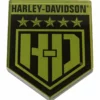 Symbol Arts Harley-Davidson® H-D Green Shield Acrylic Magnet, 8012960 1 Symbol Arts Harley-Davidson® H-D Green Shield Acrylic Magnet, 8012960