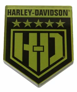 Symbol Arts Harley-Davidson® H-D Green Shield Acrylic Magnet, 8012960