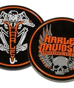 Symbol Arts Harley-Davidson® Skull Wings Challenge Coin, 8013004 Gifts & Collectibles