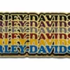 Symbol Arts Gifts & Collectibles Harley-Davidson® 1.75" Harley Stacked Text Metal Pin, Silver Nickel Finish