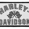 Symbol Arts Decals & Patches Harley-Davidson® 3.5 In. Checkered Flag Emblem Sew-On Patch - White & Black 2 Symbol Arts Decals & Patches Harley-Davidson® 3.5 In. Checkered Flag Emblem Sew-On Patch - White & Black