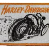 Symbol Arts Decals & Patches Harley-Davidson® 4 In. Embroidered Doodle Rider Emblem Sew-On Patch - White 2 Symbol Arts Decals & Patches Harley-Davidson® 4 In. Embroidered Doodle Rider Emblem Sew-On Patch - White