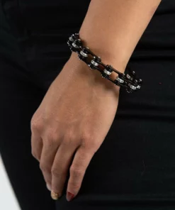 Hair Glove® Women's Single Bike Chain Bracelet, Black