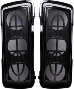 Parts Unlimited Saddle Tramp® Saddlebag Lid W/Speaker, 3501-1652 Bags, Luggage, & Racks