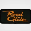 Symbol Arts Harley-Davidson® 4" Embroidered Road Glide Emblem Sew-On Patch - Black/Orange