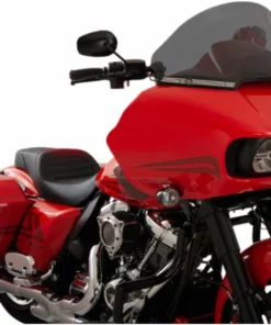 Klock Werks® Pro Touring Flare Windshield - Dark Smoke, 2310-0584