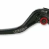 Parts Unlimited Hand & Foot Controls CRG® Black RC2 Brake Lever, 0614-0633