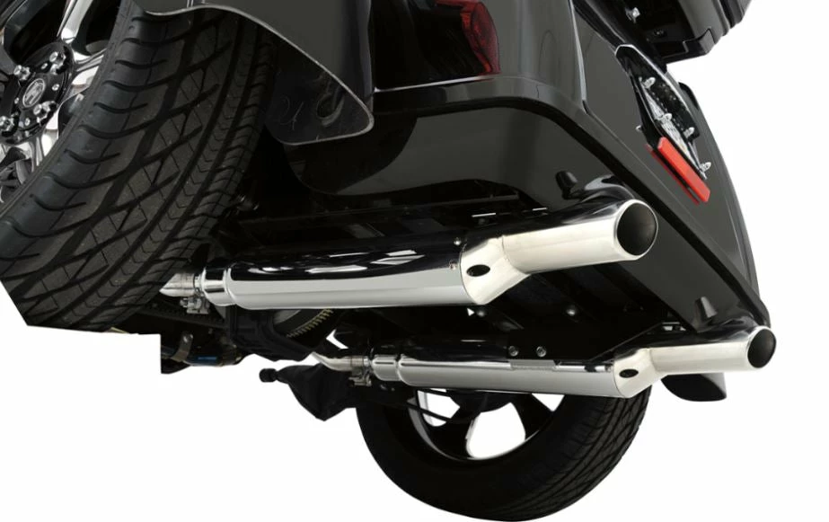 Vance & Hines® Chrome Trike Deluxe Slip-On Mufflers, VH0022 5 Vance & Hines® Chrome Trike Deluxe Slip-On Mufflers, VH0022