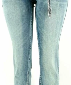 Pants & Chaps Platinum Plush® Women's Badass Skull Rhinestone Denim Boot Cut Jeans, Style #4021 8 Pants & Chaps Platinum Plush® Women's Badass Skull Rhinestone Denim Boot Cut Jeans, Style #4021