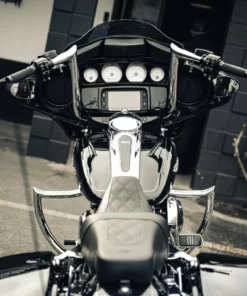 Factory 47® Shield Front Crashbar Engine Guard Chrome