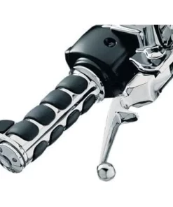 Kuryakyn® Chrome ISO-Grips W/ Throttle Boss, 0630-0453