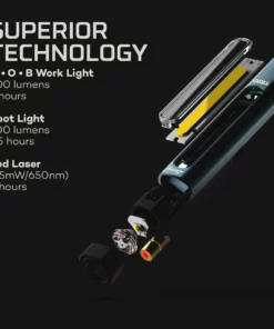 NEBO® Larry TRIO Rechargeable 300 Lumens Flashlight 11 NEBO® Larry TRIO Rechargeable 300 Lumens Flashlight