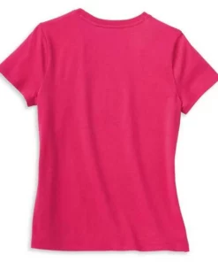 Superstition Harley-Davidson Harley-Davidson® Women's Willie G Skull Short Sleeve Graphic Tee, Pink 96233-22VW Short Sleeve Shirts