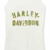 Harley-Davidson® Women's Ultra Classic Stencil Sleeveless Tank Top 96438-22VW