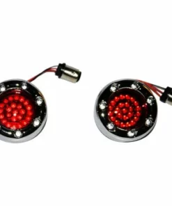 LED Lighting Custom Dynamics® 1157 Bullet Ringz Turn Signal - Red, 2060-0439