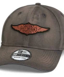Harley-Davidson® Winged Logo 39THIRTY Washed Baseball Cap 97694-21VM