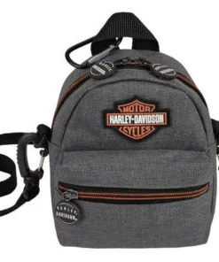 Athalon Backpacks Harley-Davidson® Mini-Me Small Backpack, Heather Gray