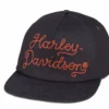 Harley-Davidson® Denim Cursive Adjustable Baseball Cap, 97701-21VM