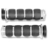 Kuryakyn® Chrome ISO-Grips For Dual Cable Throttle, DS-243190