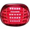 Custom Dynamics® Taillight ProBEAM LED Squareback W/Plate Light Red, 2010-1366 LED Lighting