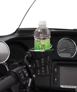 Parts Unlimited Ciro® Black Drink Holder W/ Perch Mount, 0636-0082 Cup Holders