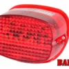 Bright® 4 Super-LED Tail Light W/ License Plate Light Bike Closeouts