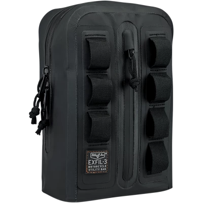 Parts Unlimited Bags, Luggage, & Racks Biltwell® EXFIL-3 Handlebar Bag, 3516-0291 4 Parts Unlimited Bags, Luggage, & Racks Biltwell® EXFIL-3 Handlebar Bag, 3516-0291