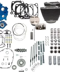 Parts Unlimited S&S Cycle® Power Package - Gear Drive - Oil Cooled - Highlighted Fins - Milwaukee Eight, 0904-0058 Maintenance & Service Parts