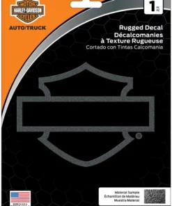 Chroma Harley-Davidson® Silhouette Bar & Shield Rugged Texture Decal, CG27012