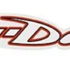 Chroma Harley-Davidson® Script Cut-To-Shape Name Decal, CG33400