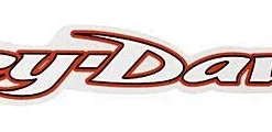 Chroma Harley-Davidson® Script Cut-To-Shape Name Decal, CG33400