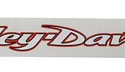 Chroma Harley-Davidson® Script Cut-To-Shape Name Decal, CG33400