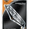 Chroma Harley-Davidson® V-Tank Aluminum Bendable Decal, CG41718 Decals & Patches