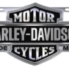 Chroma Auto & Garage Harley-Davidson® Trademark Bar & Shield Die Cast Front Plate, CG55036