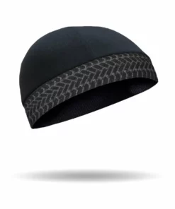 TAW Gear That's A Wrap Unisex CoolMax® Cool Cap™ Tire Tread Skull Cap - Black Headwraps & Bandanas