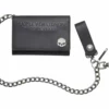 Leather Source Accessory Harley-Davidson® Men's Medallion Medium Tri-Fold Biker Wallet W/Chain 2 Leather Source Accessory Harley-Davidson® Men's Medallion Medium Tri-Fold Biker Wallet W/Chain