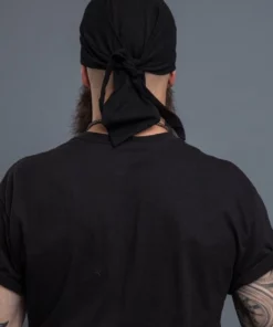 Hair Glove® Solid Black Full Head Wrap, 50008 Accessories