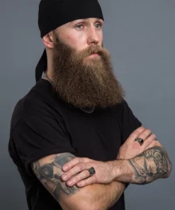 Hair Glove® Solid Black Full Head Wrap, 50008 Accessories